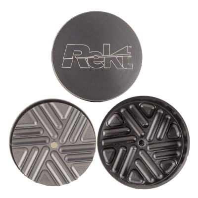 Rekt 2.2" Toothless Grinder - 2 Piece